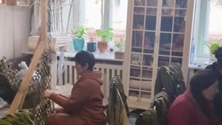 🎭🌟 Ukraine Russia War | Chernihiv Women Weave Nets by Day, Act by Night | RCF