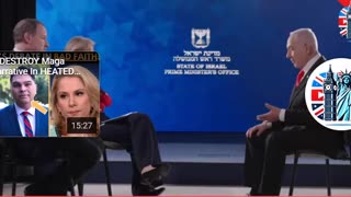 FINALLY UK Journalist CONFRONTS Netanyahu And He LOSES It