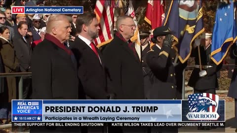 POTUS & VP AT ARLINGTON