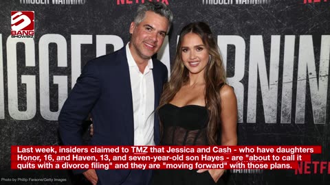 Jessica Alba 'retains divorce lawyer' during Cash Warren split but pair 'will remain close'