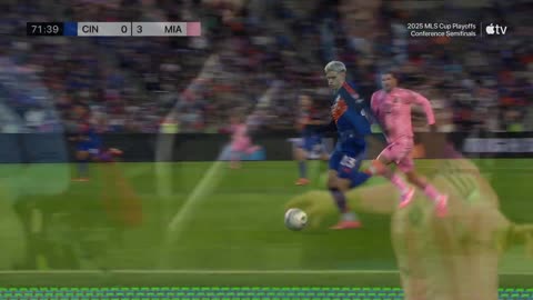 FC Cincinnati vs. Inter Miami CF | Full Match Highlights | 2025 Audi MLS Cup Playoffs
