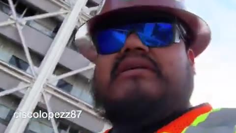 This is so crazy - illegal migrant in work gear, he’s taken an American job