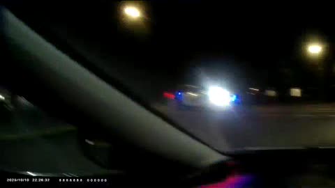 10/10/2025, (Targeted Individuals & Perp TV) Look The Staged Fake Police Traffic Stop on The Streets