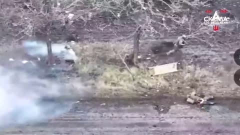 Ukrainian Drones Lighting Up Russian Positions Near Pokrovsk