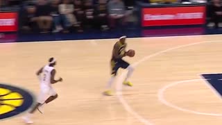 Indiana Pacers - Pascal Siakam with a two-handed throw down in transition 💥