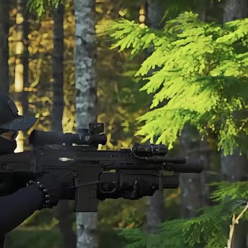 SCAR与IWA ML37信号发射器结合 #国外合法拍摄国内请勿模仿 #武器科普 #实弹射击 #男人减速带 #靶场射击