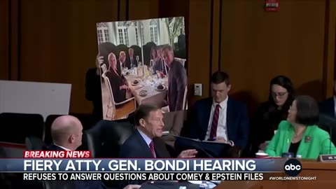 Attorney General Pam Bondi spars with Democrats in fiery Senate hearing