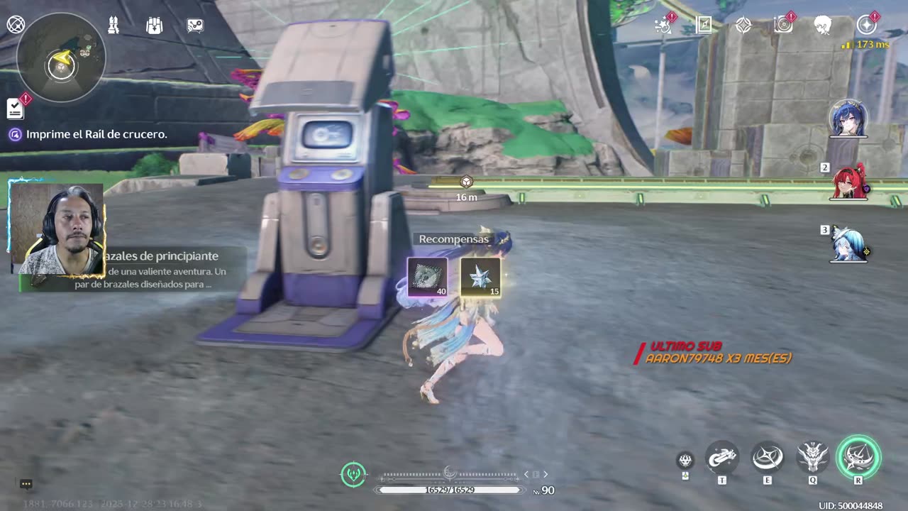 Historia y tiraditas en WuWa