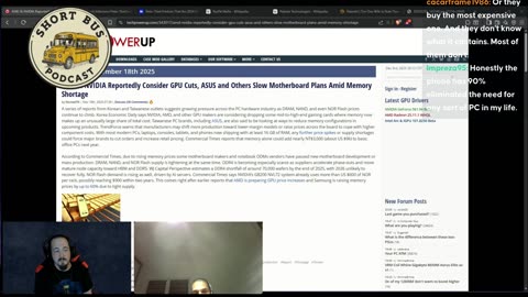 Short Bus Podcast 12/3 Ai Things and Mark Of The Beast