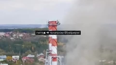 In Belgorod, unknown missiles hit the Luch electrical substation again.