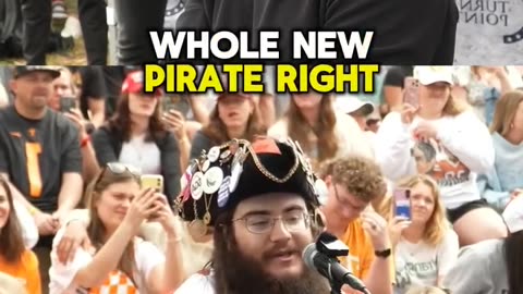 Charlie Kirk Pirate logic fails CRAZY!
