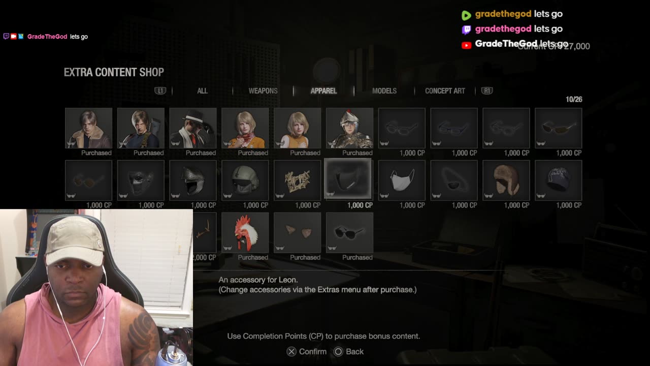 resident evil 4 God Mode