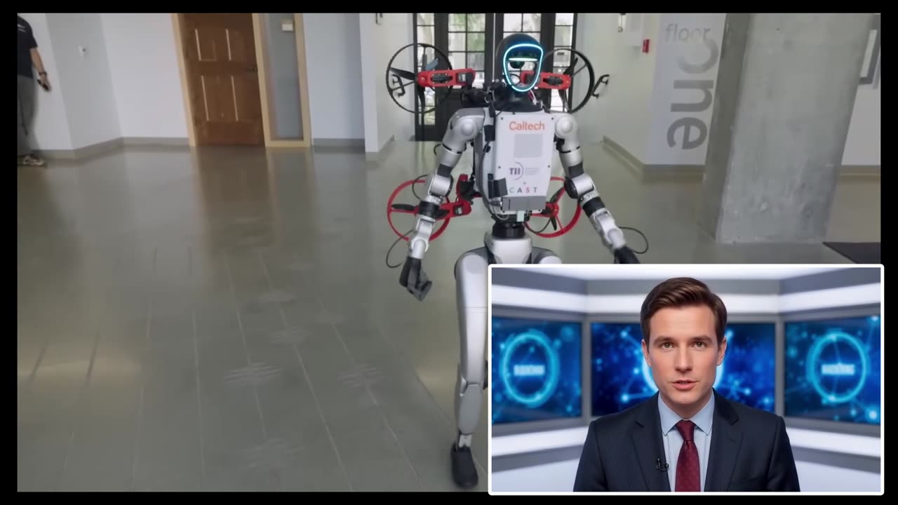 Backpack drone with David Vance