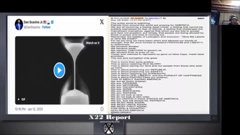 Q Posts and X22Report - 7 Days and Counting - 1-13-25