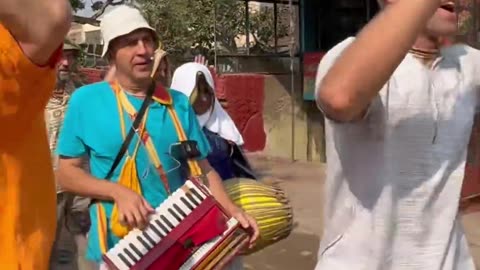 Harinam Sankirtan in Vrindavan, India November 2025
