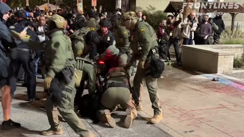 ANTIFA: Insurgents attack federal officers