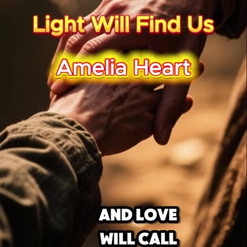 🌅 Amelia Heart – Light Will Find Us (Official Lyric Video) | Cinematic Pop Ballad of Hope & Healing