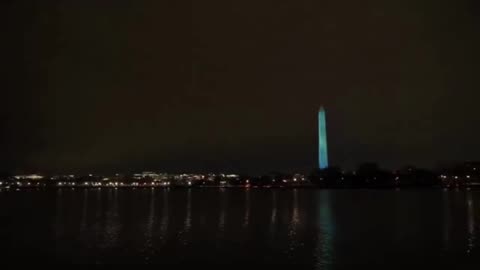 The Illumination of America" at the Washington Monument, celebrating 250 years of the United States of America
