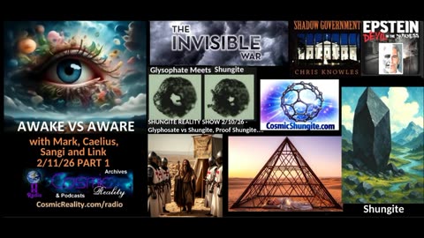 AWAKE VS AWARE 2/11/26 - Roundtable Part 1 with Mark, Caelius, Sangi, Link Invisible War