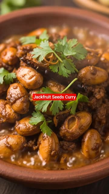 Jackfruit Seeds Curry #DreamScreenAI