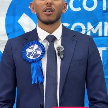 Oh great… another Sadiq Khan in the making — just what Scotland needed! 🙃