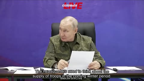 🇷🇺 🏹 🎬 Vladimir Putin: a visit by Putin to one of the command centers of the Joint Forces operation