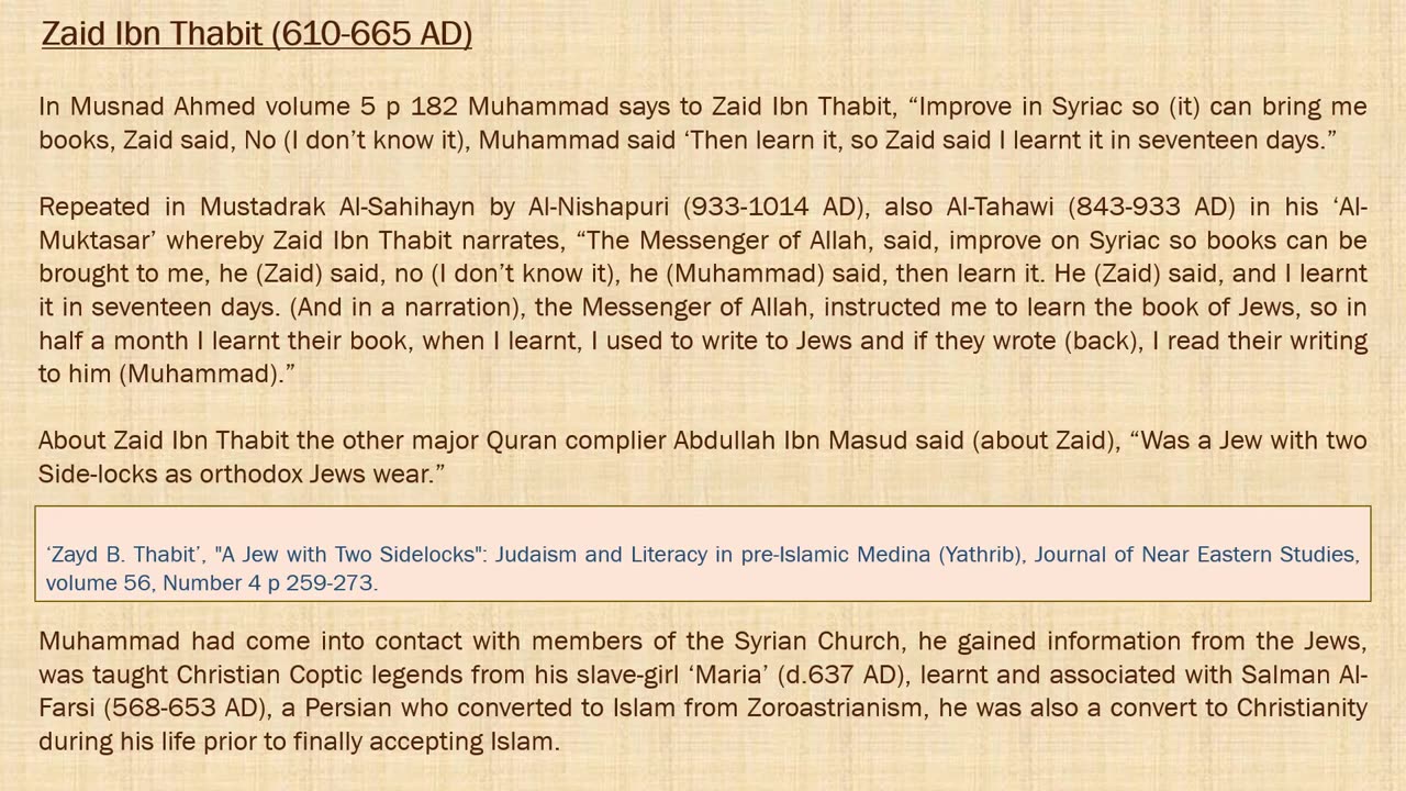 Part 11_ Judeo-Christian and Persian Influences on the Quran_ The Honest Truth