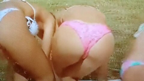 Friends playing twister