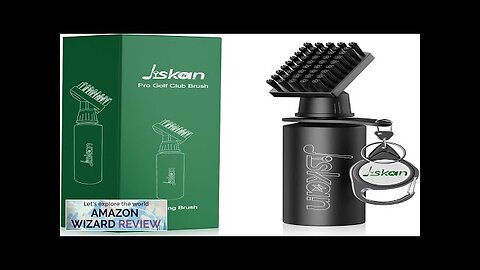 Pro Golf Club Brush Cleaner with Retainer Clip and Squeeze Water Bottle Review