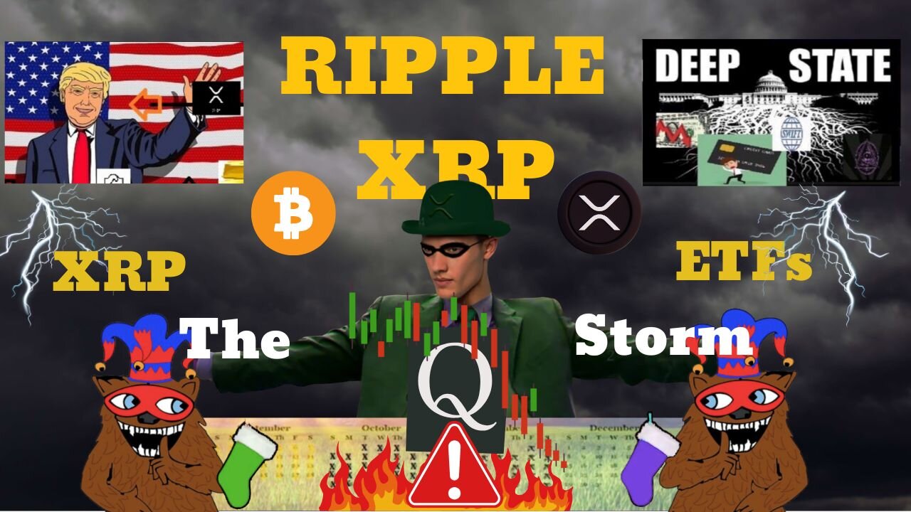 🟢🟣🟡 $XRP & $BTC - The Storm. Buckle Up! 🟡🟣🟢
