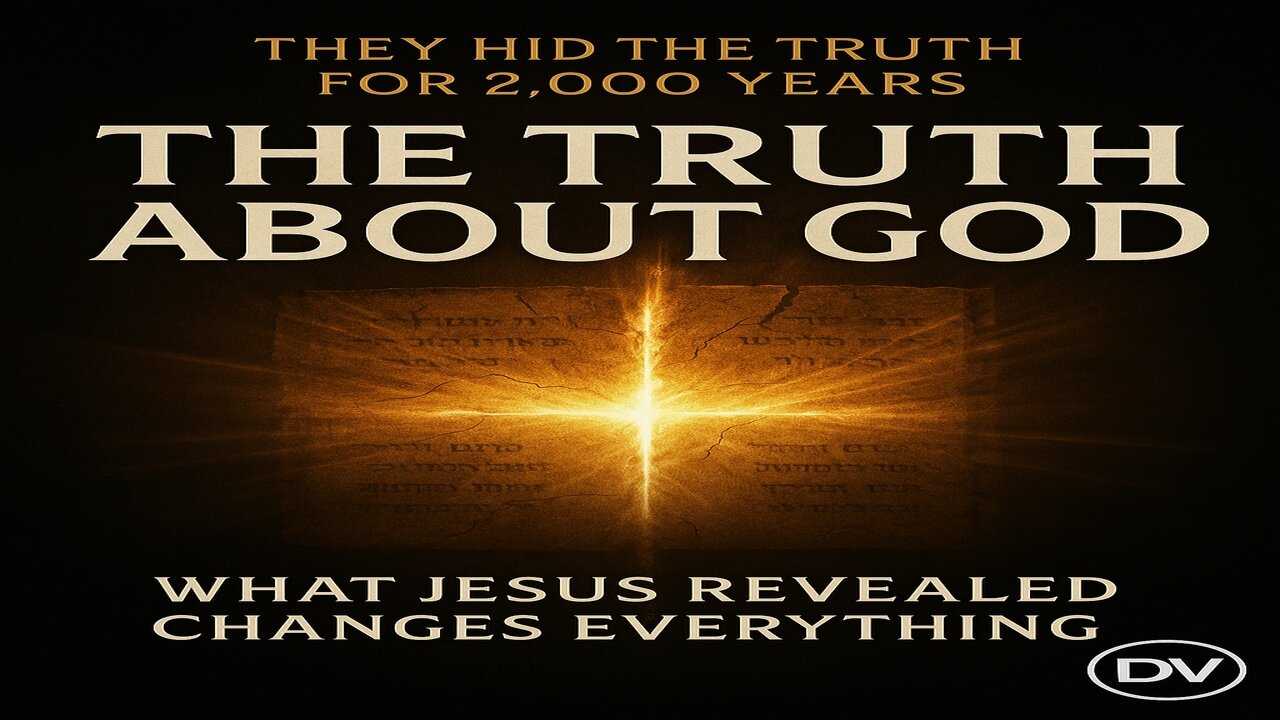 The Hidden Truth About God They Tried to Bury | Jesus Exposed the Lie