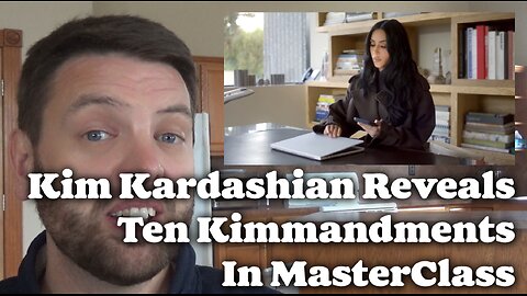 Kim Kardashian Reveals Ten Kimmandments In MasterClass