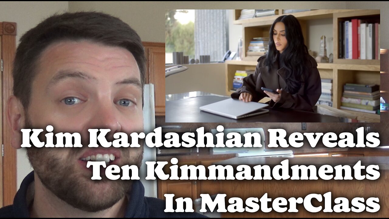 Kim Kardashian Reveals Ten Kimmandments In MasterClass