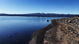 HIKING THE GORGEOUS Beach Shoreline @ Crescent Lake Campground! | Deschutes NF | Central Oregon | 4K