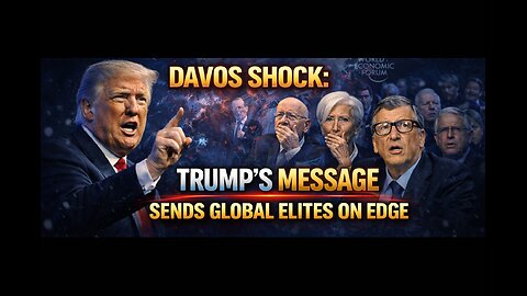 Davos Shock: Trump’s Message Sends Global Elites on Edge