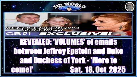 REVEALED- 'VOLUMES' of emails between Jeffrey Epstein and Duke and Duchess of York - 'More to come!'