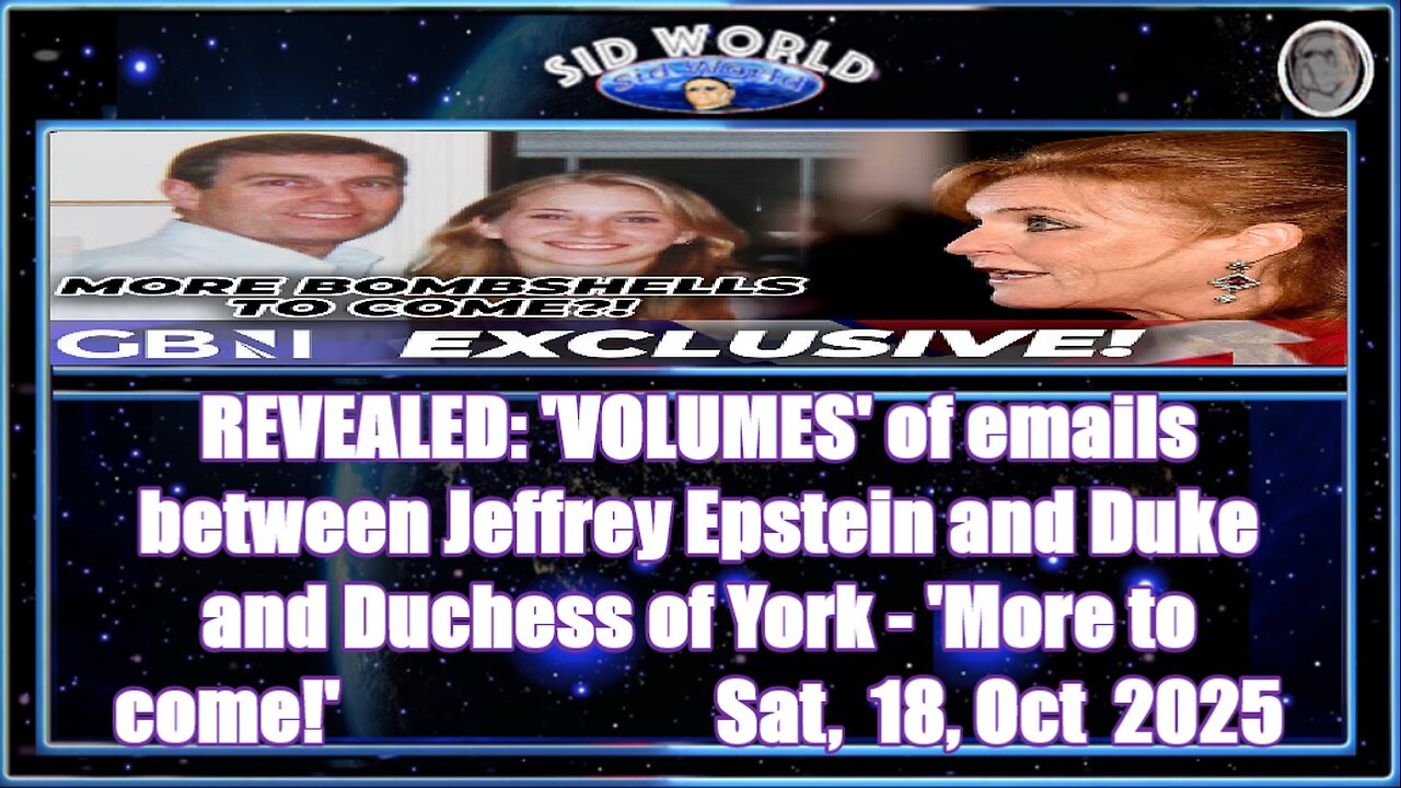 REVEALED- 'VOLUMES' of emails between Jeffrey Epstein and Duke and Duchess of York - 'More to come!'