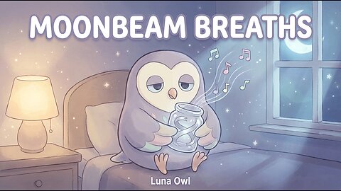 Luna Owl’s Moonbeam Breaths 🌙 | Calm Bedtime Breathing for Kids