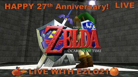 🦃 EZLOGiving Day 22: A 27 Year Anniversary of Time! | Live With EZLO21 🍂