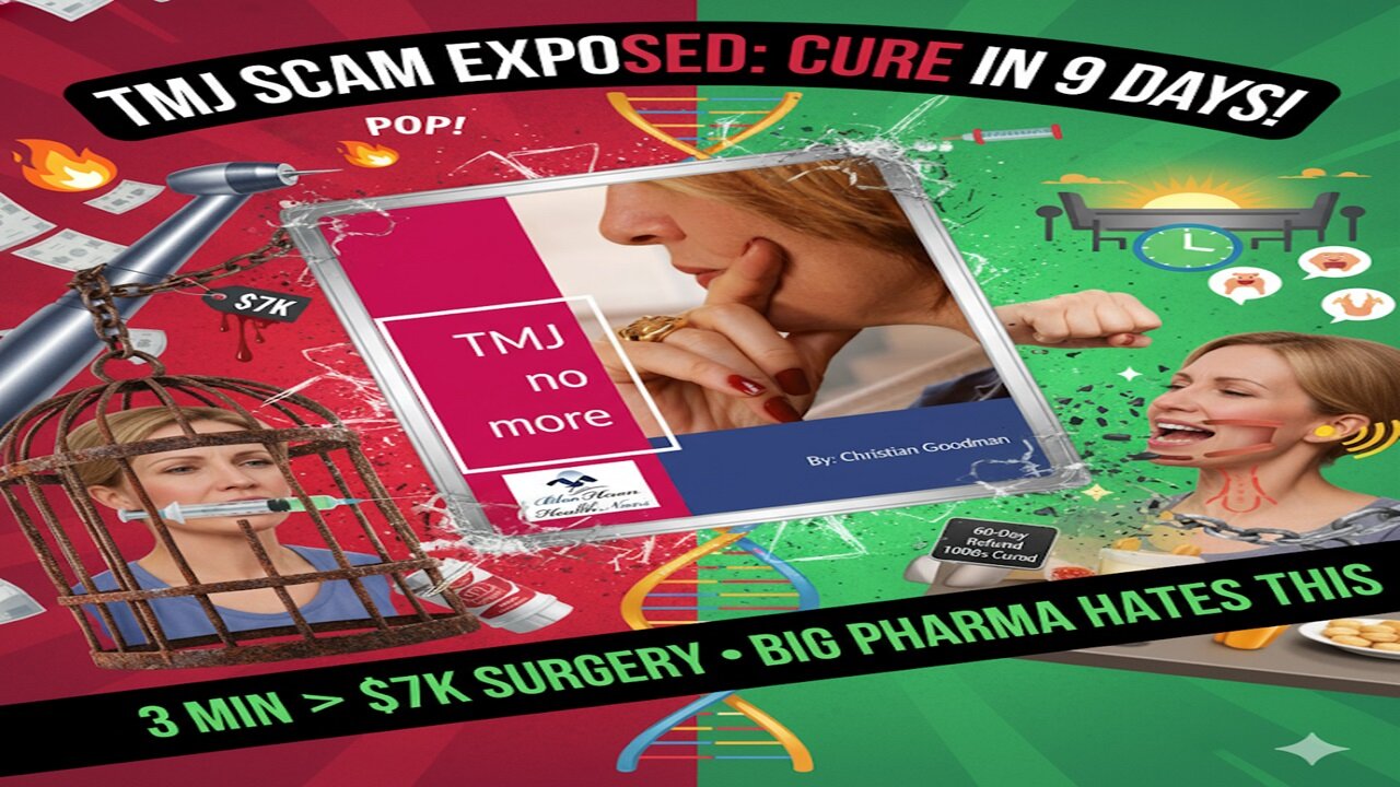 "The TMJ Solution" by Christian Goodman: EXPOSE TMJ SCAM – NO Surgery/Drugs EVER! 🔥
