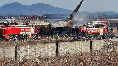 Terrible plane crash in South Korea: at least 124 dead, dozens of missing presumed dead