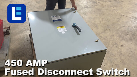 Fused Disconnect Switch, 450 Amp, 600V 3 Phase AC - Larson Electronics