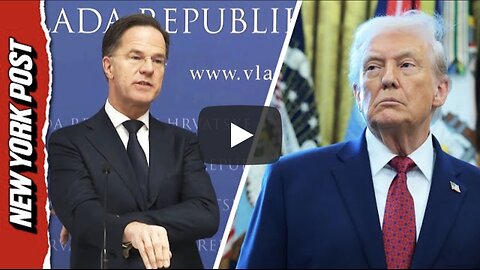 Watch NATO Chief tiptoe Around Greenland US Conquest