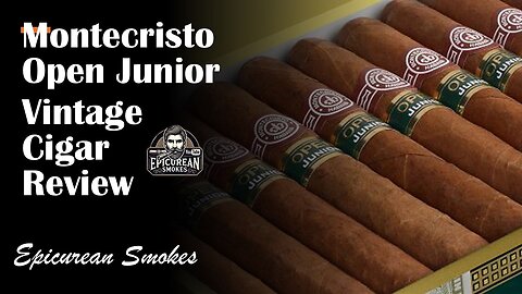 Montecristo Open Junior Cigar Review & Tasting | Live Smoke & Flavor Review