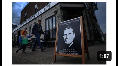 In UK’s New Brighton, a pub was renamed ‘George Orwell’ in protest against Labour's digital ID policy 