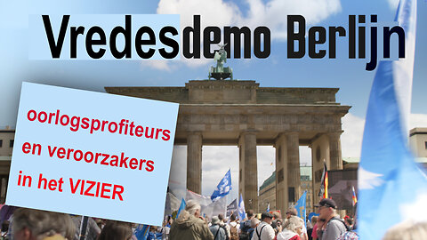 Vredesdemonstratie Berlijn 02-08-2025 Oorlogsprofiteurs en oorlogsveroorzakers in het vizier!