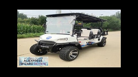 Hot Sale 4 Wheel Approved Golf Car Factory Price Electric Golf Cart Review