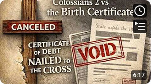 Truth, Fiction, And The Fatal Flaw in Birth Registration - By ChristianRemedyInLaw