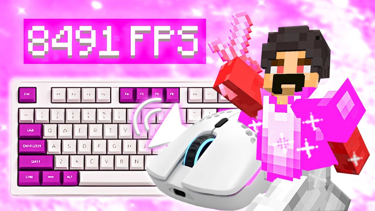 [10 Minutes] Smooth Bedwars ASMR Keyboard + Mouse Sounds | HYPIXEL BEDWARS