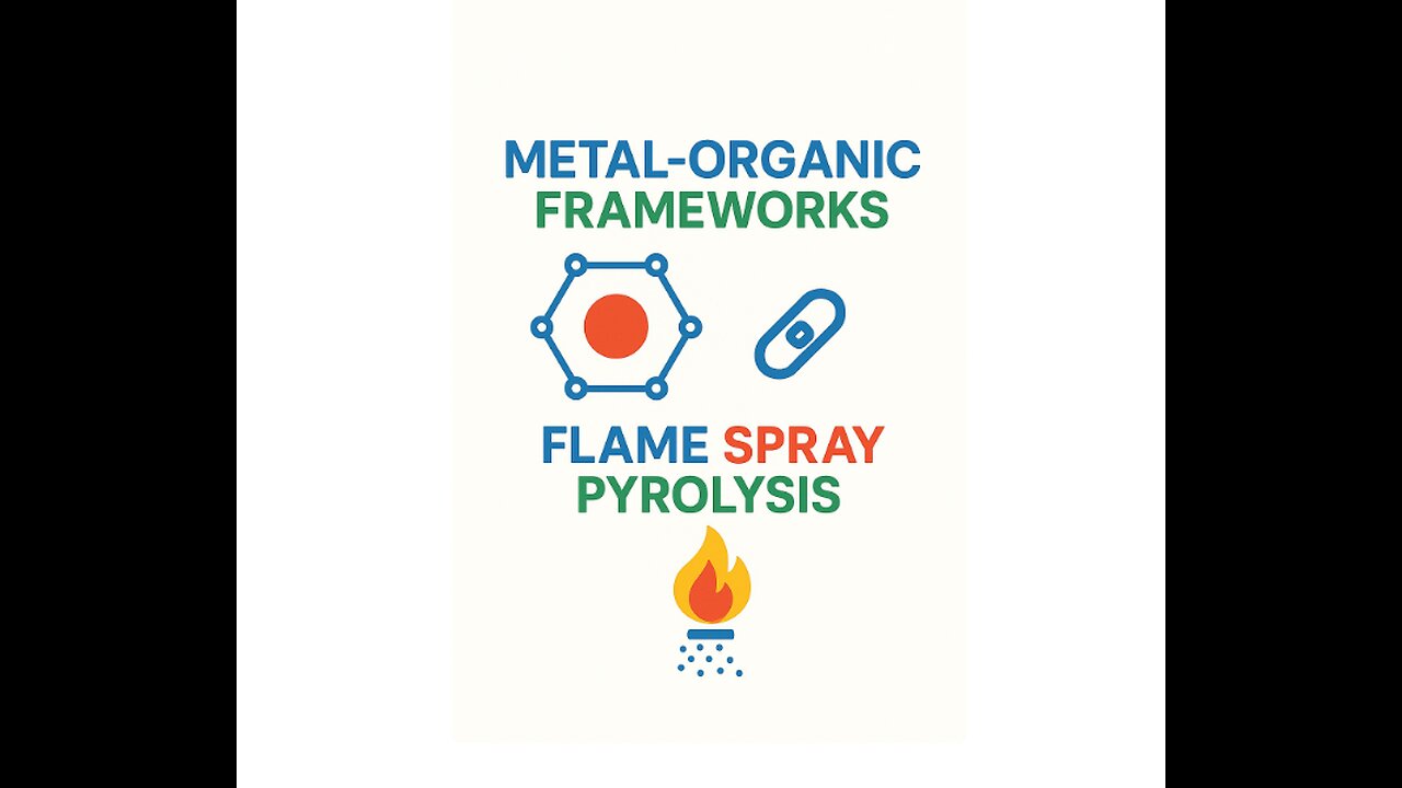 MOF's and the Flame Spray Pyrolysis connection.